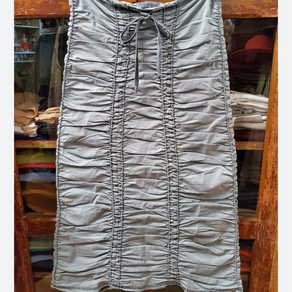 XCVI Ruched Skirt - Picture 3 of 9